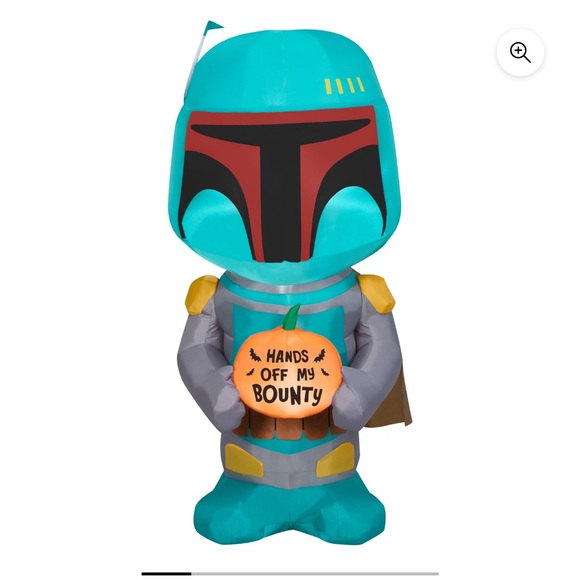 Star Wars boba fett airblown inflatable Halloween - Picture 6 of 6